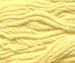 Embroidery Thread 24 x 8 Yd Skeins Yellow (515) - Click Image to Close